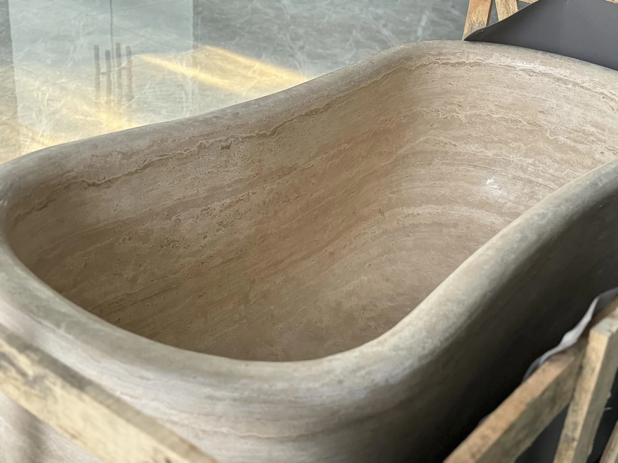 Travertine Bathtub sample